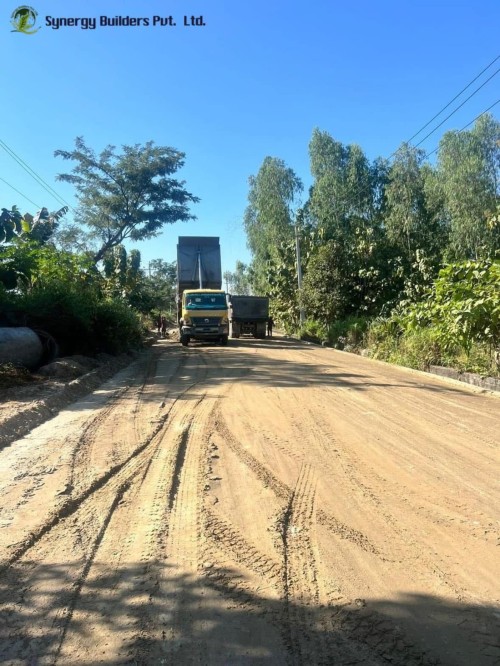 Blacktopped Road including Drainage and Retaining Structures etc on NH78 (Damak Na.Pa. Chakrapath Road)